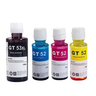 适用惠普Tank580彩色墨仓式打印机墨水GT52 GT53 582 583 585墨盒
