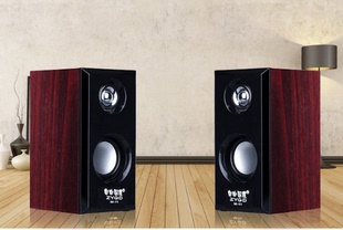 包邮 木质音箱 桌面音箱 自由国度M11音箱 笔记本音箱 USB电脑音箱