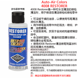 Createx Reducers 4008 Restorer 水溶性 喷枪喷笔清洁液