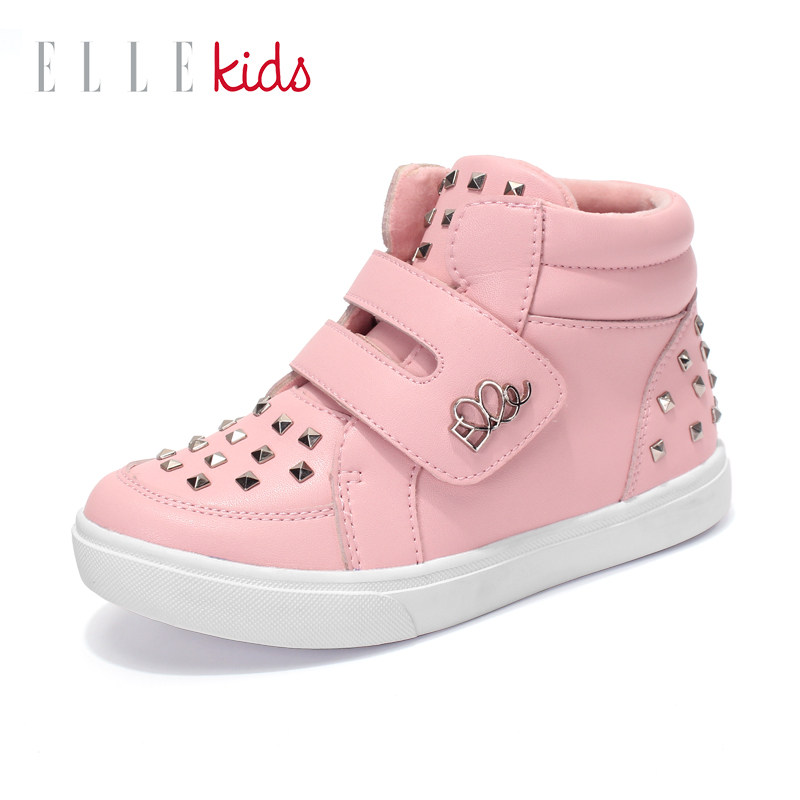 elle kids冬季儿童二棉绒里保暖休闲鞋中大童小童女童运动鞋棉鞋属于什么档次？