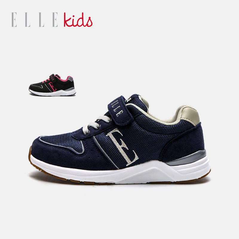 elle kids儿童男女童鞋春秋季新运动鞋软底透气中大童慢跑休高性价比高么？