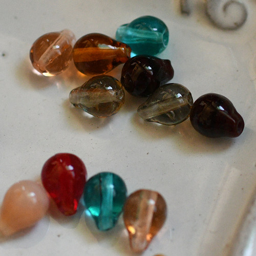 玻璃小水滴灯工手工yidian