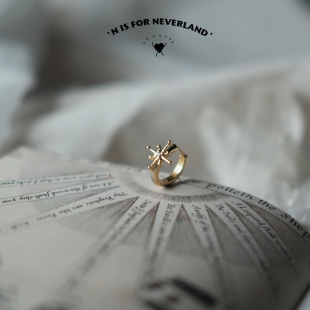 圣洛朗 星星简约日常中性18k包金s925银针圈圈小耳扣耳环 眼泪