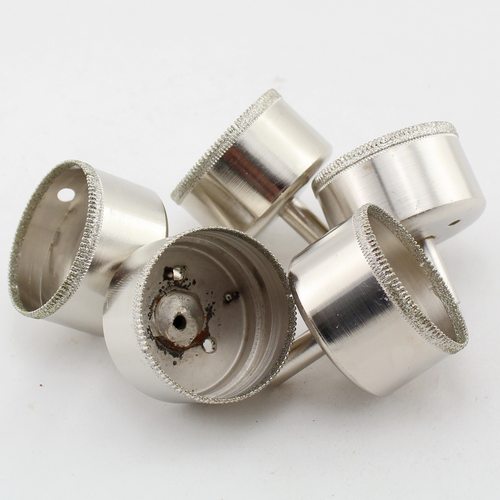 26-100带齿牙钻玻璃陶瓷石材金刚石开孔器石头打孔洗手盆灯罩钻头