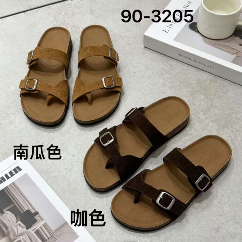 诗路花语2026夏新款时尚平底套趾拖鞋女百搭休闲凉拖鞋90-3205