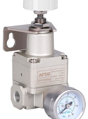 亚德客高精密调压阀气动减压阀GPR20006 30008 40010 40015/L/H/M