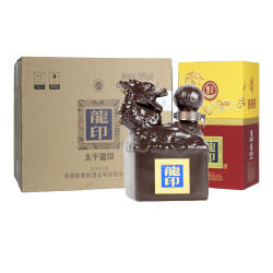 板城烧锅 板城龙印 太平龙印 39度纯粮食 浓香型白酒500ml*4瓶