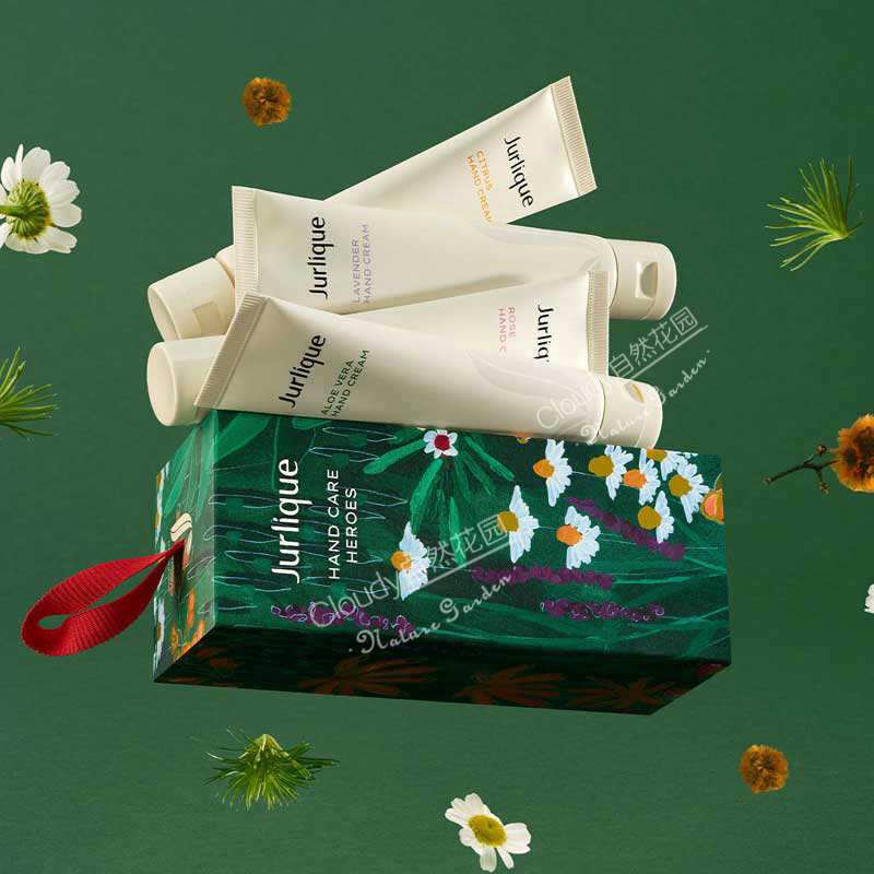 茱莉蔻 四季手霜花语礼盒 40ml*4玫瑰+薰衣草+柑橘+翠叶