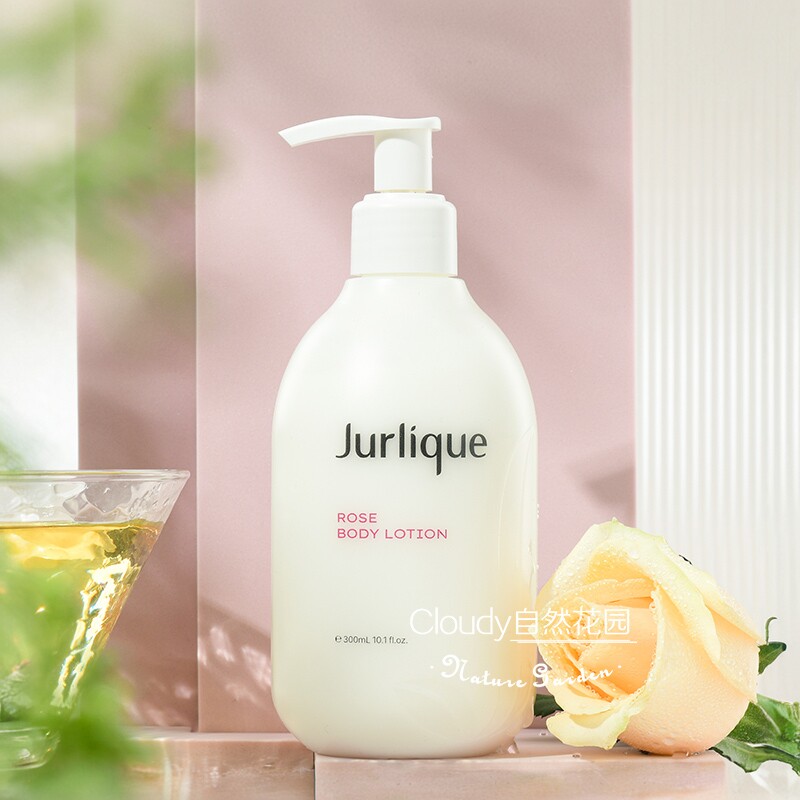茱莉蔻 玫瑰身体乳液300ml 身体护理补水 保湿滋润身体乳轻薄夏季