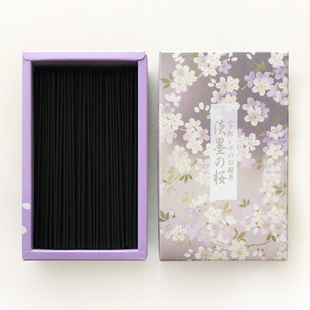 日本进口 老字号 香堂 宇野千代 净化 线香 淡墨の樱 樱花香 现货