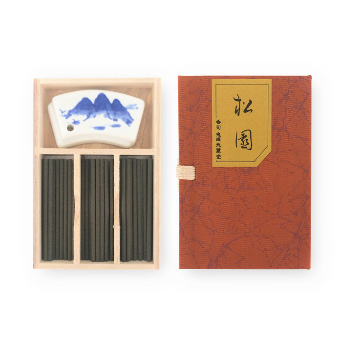 日本进口 松园 鬼头天薰堂 香木香 沉香 短寸 线香 30支 现货