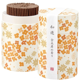 【现货】金木犀 日本进口 和遊 净化 燃线香 桂花味 室内 甜蜜