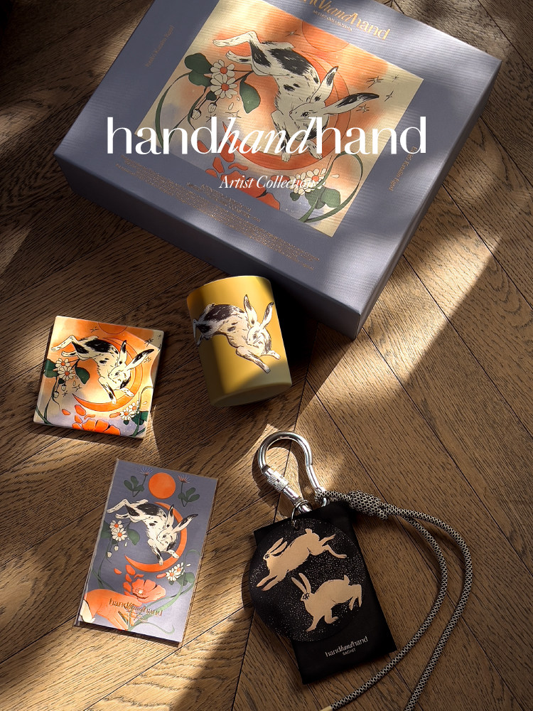 handhandhand香薰蜡烛礼盒艺术家限定乔木桂花香氛结婚生日礼物
