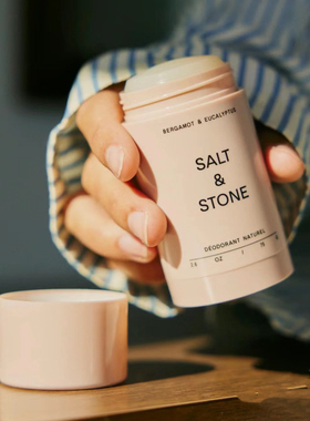 saltstone香体膏天然固体止汗膏露雪莱玫瑰腋下留香礼物伴手礼