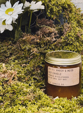 pf candle香薰蜡烛香氛助眠卧室琥珀苔藓小众高级生日礼物伴手礼