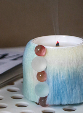 NOX ACTION无为国幻彩毛毛香薰蜡烛礼盒氛围感伴手礼生日礼物香氛