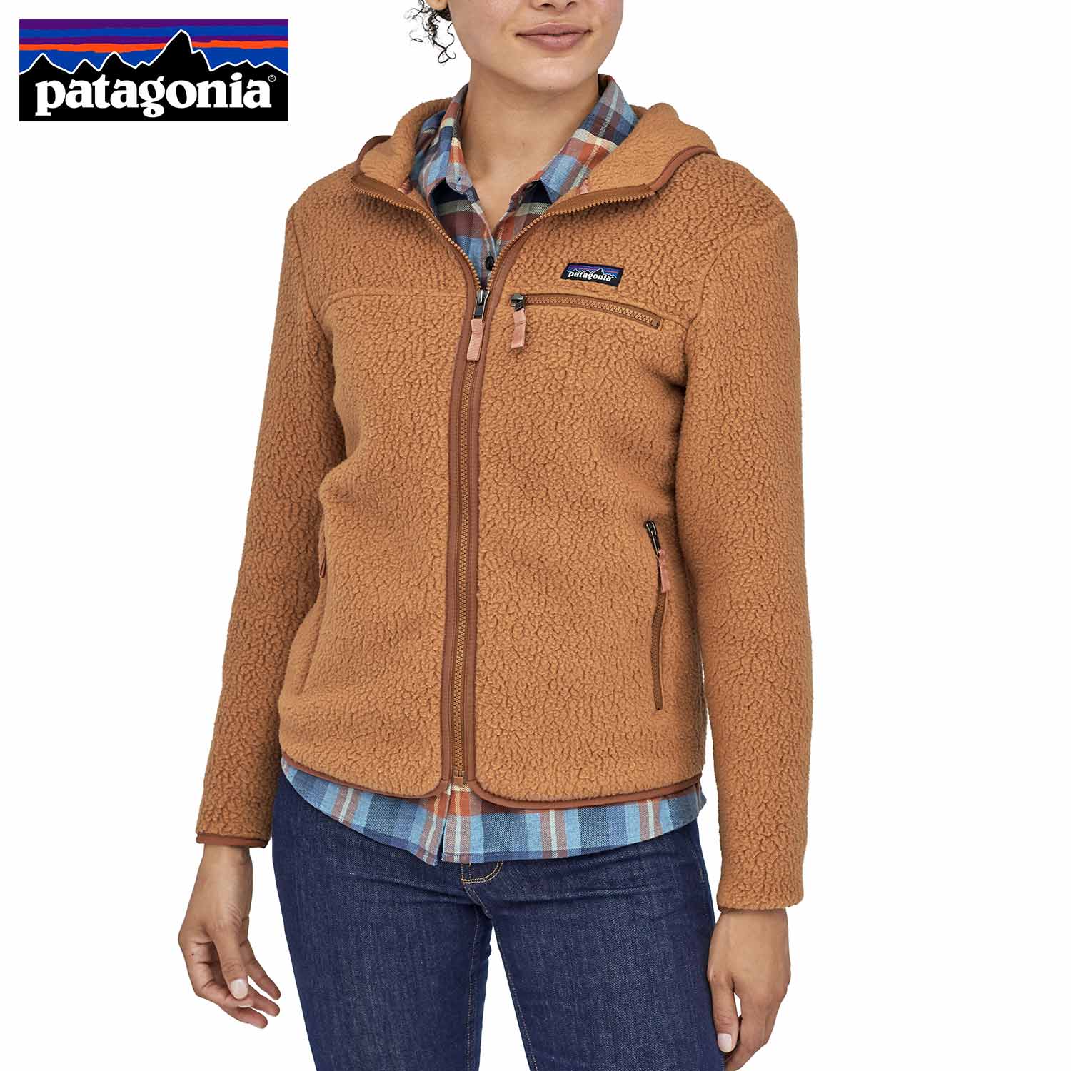 patagonia抓绒衣抓绒衣女士开衫