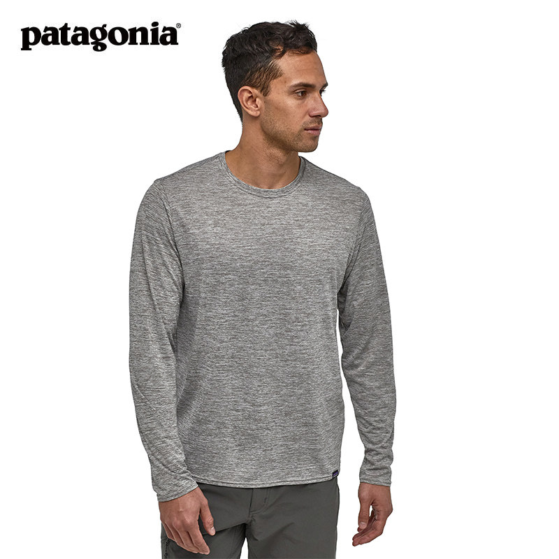 PATAGONIA/巴塔哥尼亚 男士C1速干长袖T恤 Cap Cool Daily 45180,户外/登山/野营/旅行用品,速干T恤,淘宝优惠券,粉丝福利购,淘宝优惠卷