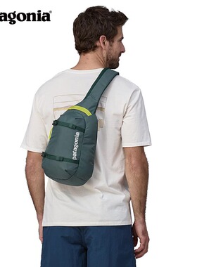 patagonia巴塔哥尼亚男女城市休闲运动单肩斜跨包8L 48262