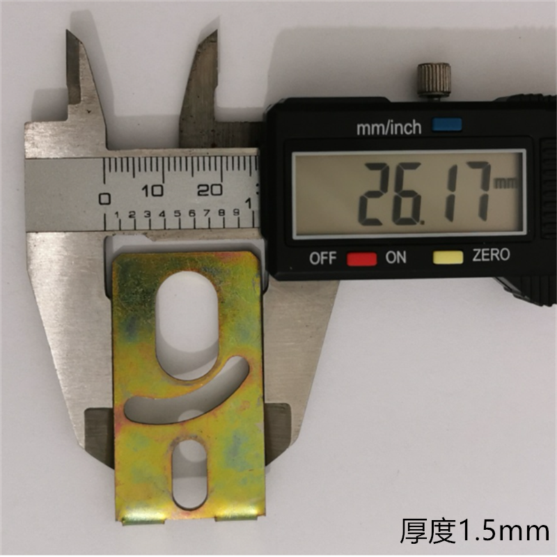 铁单舌推板 浴室卫生间门锁 锁具家具五金配件