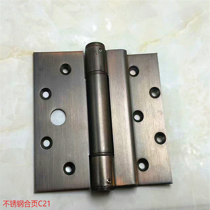防盗门折弯旗形铰链逃生防火门专用合页楼道通道门可脱卸重型活页