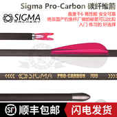 Sigma西格玛反曲弓碳素箭Pro Carbon碳纤维射准细箭弓箭优质箭支