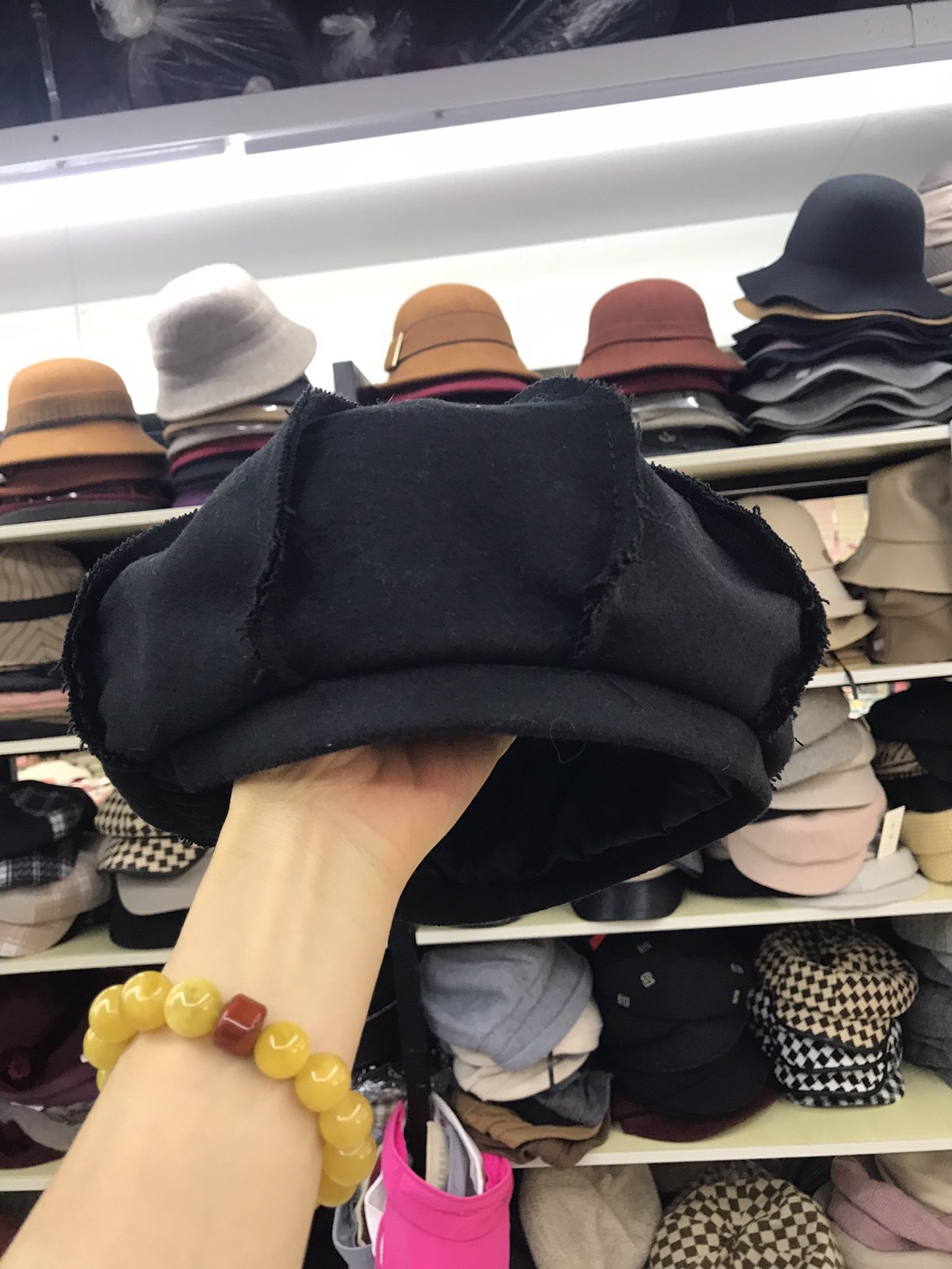 中古系英伦八角贝雷帽子女秋冬复古画家帽南瓜帽乞丐式设计风格