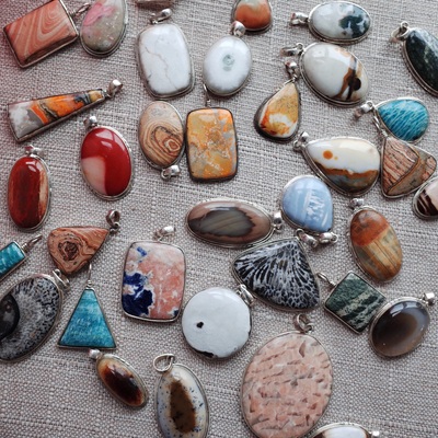 印度旅行孤品天然吊坠