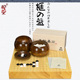 日本原装 围棋盘熊须3242 进口香榧木棋盘61mm厚柾目3枚板拼接日式