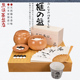 围棋棋盘香榧木一枚板74mm厚围棋盘板目日本本榧桌上盘XX18074