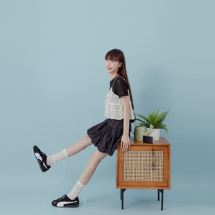 蝴蝶结造型气球短裙03010904 女装 QUEENSHOP 2025春夏新品