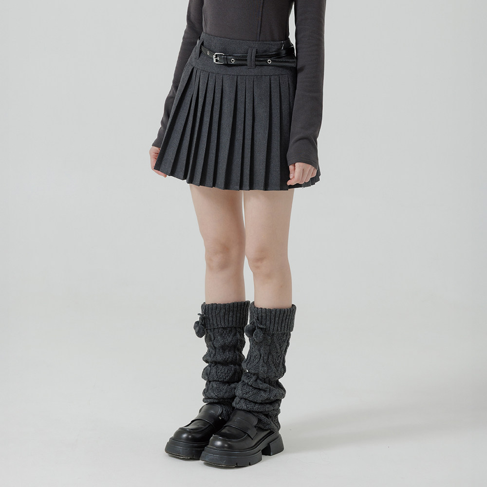 QUEENSHOP 2025秋冬新品女装学院风磨毛细百褶造型短裙03010934,女装/女士精品,半身裙,淘宝优惠券,粉丝福利购,淘宝优惠卷