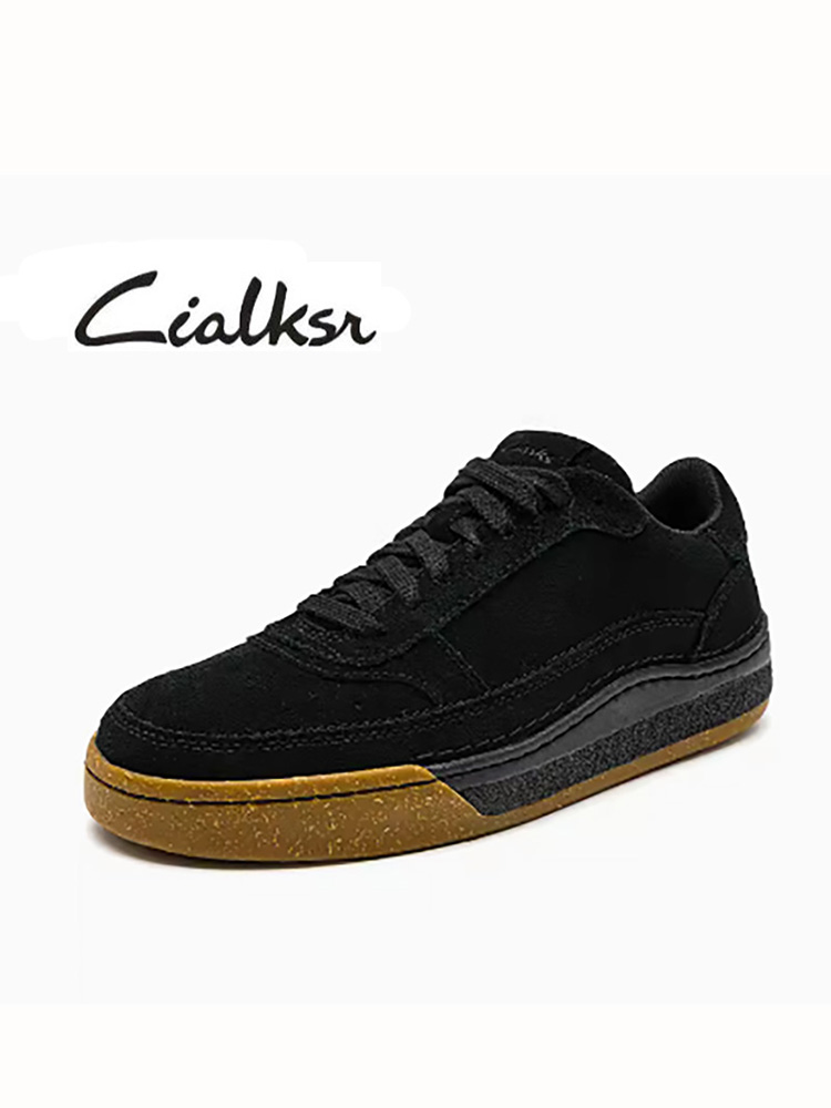 CIOLKSR时尚休闲男鞋艺动系列复古潮流拼色舒适耐磨透气休闲板鞋