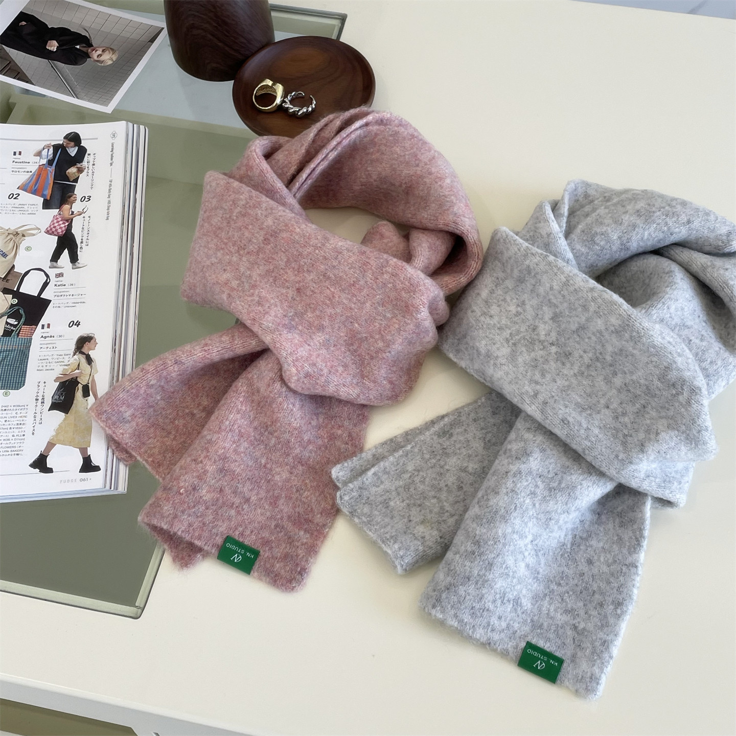 韩国新款围巾围脖女秋冬学生保暖