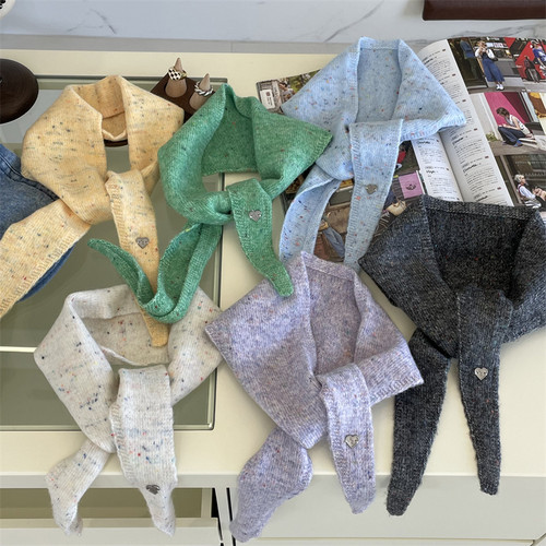 韩国秋冬天季小围巾围脖女士学生