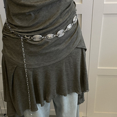 高品质复古金属链条腰带夏季 JK制服配饰搭配连衣裙裙子腰链辣妹风