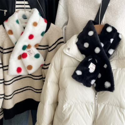 圣诞节礼物围巾围脖女士学生冬季