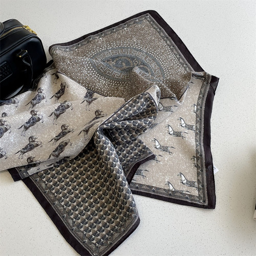 韩国东大门新款围巾围脖丝巾方巾