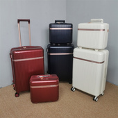 出口子母箱红色旅行箱20寸登机箱婚庆行李箱HIMONOTO万向轮26寸女