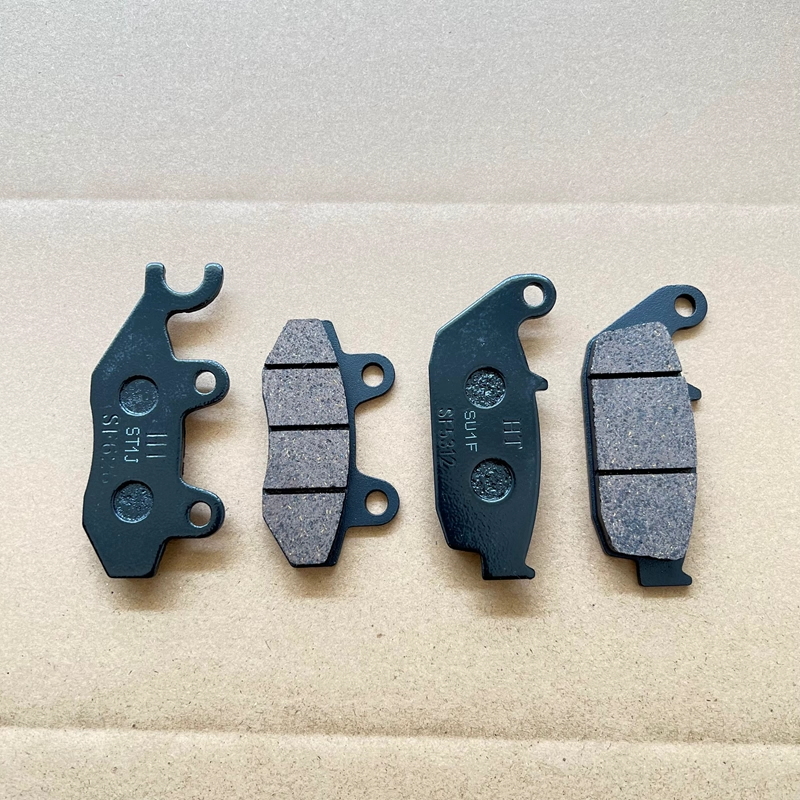 适用铃木极客飒摩托车GSX150F GIXXR155刹车片前后碟刹片油刹车皮