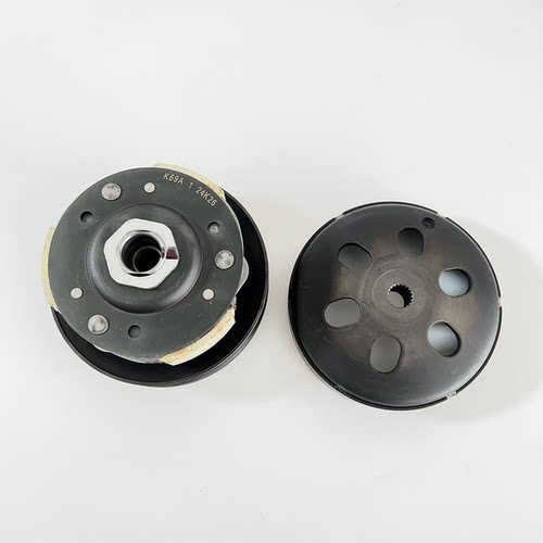适用新大洲本田裂行RX125EX125-31/37后离合器总成后驱动盘皮带轮