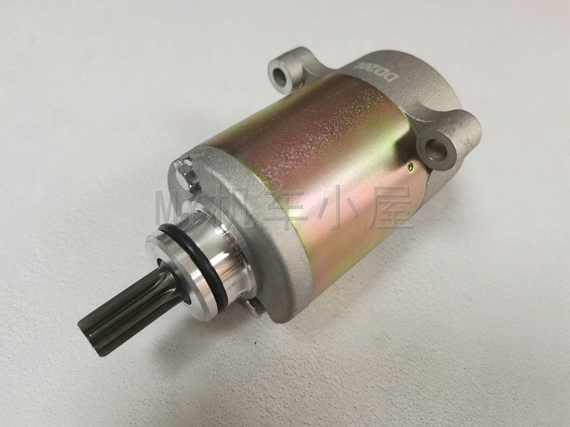 适用铃木韵彩QS100T/A/B启动马达 丽彩QS125T-2/A/B起动电机总成