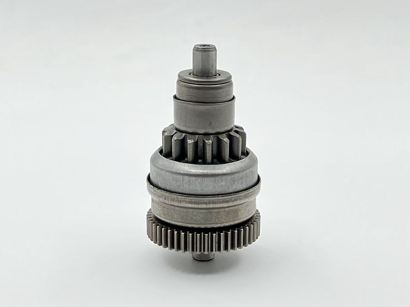 适用比亚乔BYQ100T-2E银帅淑女启起动电机马达齿过桥齿超越离合器