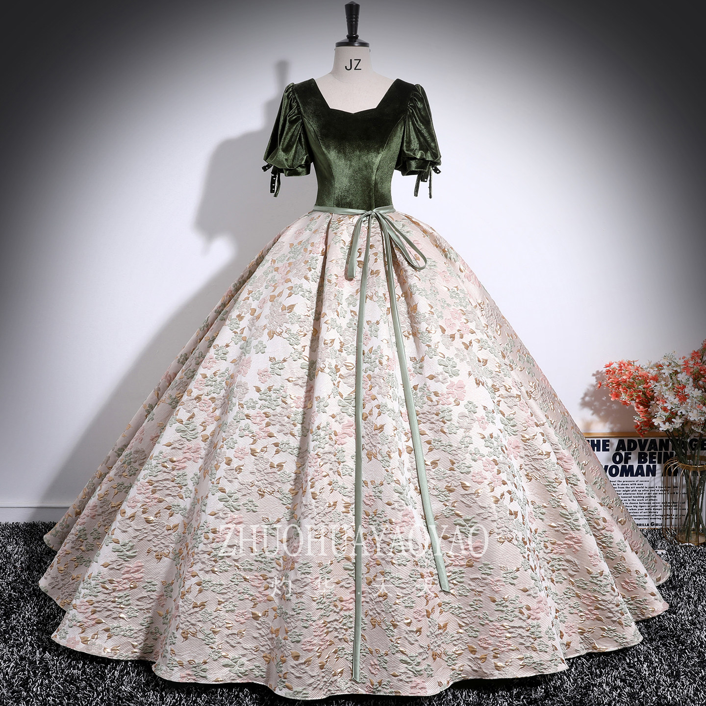 晚礼服2025新款女学生声乐艺考独唱演出服高级感年会主持人蓬蓬裙