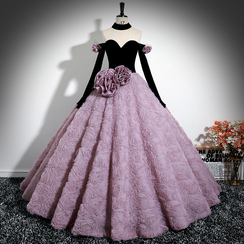 抹胸晚礼服轻奢小众名媛宴会生日