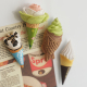 冰淇淋冰箱贴磁贴个性 创意磁铁可爱多甜筒冰激凌仿真食物磁吸装 饰