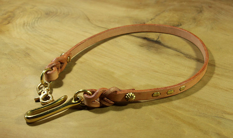 腰链头层牛皮复古新品手工皮带