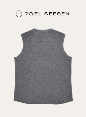 圆领扬子精纺羊毛背心5082