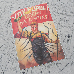 钢铁雄心海报KR游戏kaiserreich牛皮纸定制油画布来图定制