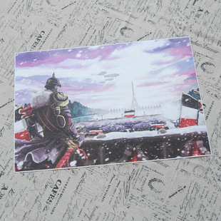 钢铁雄心kaiserreich海报KR游戏白牛皮纸相纸油画布宿舍装饰画